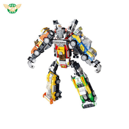 8-in-1 Transform Robot Building Blocks Set – Educational Toys for Kids, Boys, and Girls by babyandjoy.com