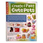 Create & Paint Cute Pets Moulding & Painting Animal Art Kit by babyandjoy.com