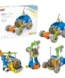 Hanye DIY Build & Play 4-in-1 Model STEM Toy (81 PCS) for kids by babyandjoy.com