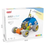 Hanye DIY Build & Play 4-in-1 Model STEM Toy (81 PCS) for kids by babyandjoy.com