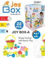 Joy Box Combo Gift Set Shape Sorting DIY Toy for Kids by babyandjoy.com