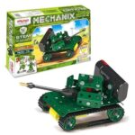 Mechanix Battle Station 2 DIY STEM Toy (118 Pcs) by babyandjoy.com