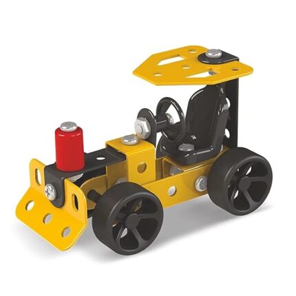 Mechanix Beginner Bulldozer – DIY Building & Construction Set for Kids by babyandjoy.com