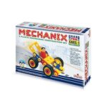 Mechanix Grand Prix Cars-1 DIY STEM Toy 4 Models (57 Pcs) – Building & Construction Set for Kids by babyandjoy.com