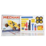 Mechanix Grand Prix Cars-2 DIY STEM Toy 7 Models (81 Pcs) – Building & Construction Set for Kids by babyandjoy.com