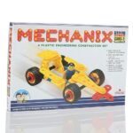 Mechanix Grand Prix Cars-2 DIY STEM Toy 7 Models (81 Pcs) – Building & Construction Set for Kids by babyandjoy.com