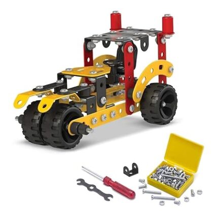 Mechanix Metal Senior (202 Pcs) - DIY Building & Construction Set for Kids by babyandjoy.com