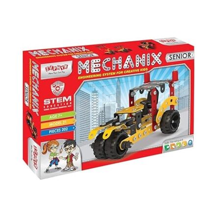 Mechanix Metal Senior (202 Pcs) - DIY Building & Construction Set for Kids by babyandjoy.com