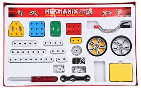 Mechanix Motorbikes (155 Pcs) - DIY Building & Construction Set for Kids by baby&joy.com