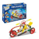 Mechanix Robotix-1 Motorized DIY STEM Toy (114 Pcs) – Building & Construction Set for Kids by babyandjoy.com