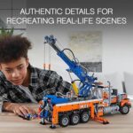 Tow Truck with Crane Toy Model Building Set - babyandjoy.com