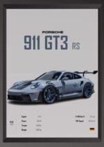 Porsche 911 GT3 Blue Frame