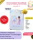 Personalized Montessori Busy Book for kids with name and photo on the cover – 13 laminated activity pages.