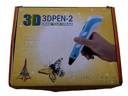 3D Pen for Kids – 3DPEN-2 with LCD Display & Speed Control | DIY 3D Printing Pen for Art, Crafts & STEM Learning | babyandjoy.com