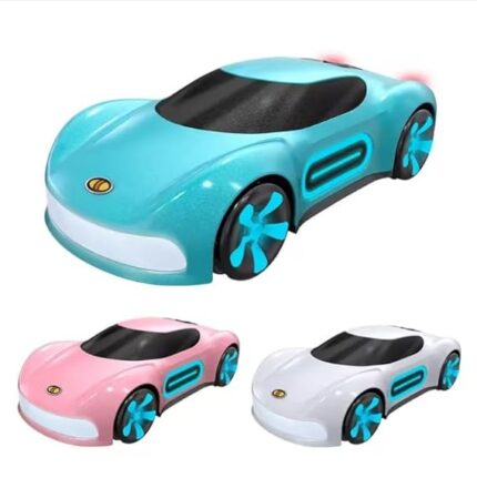 Concept Stunt Car Toy with Cool Spray, LED Lights & Dual Remote Control – 2.4GHz RC Sports Car with Hand Sensor & Stunt Drift Mode