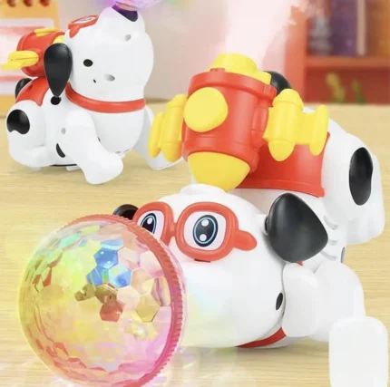 Crawling Spray Dog Toy for Kids – Interactive Walking Puppy with Mist Spray, Lights & Music by Babyandjoy