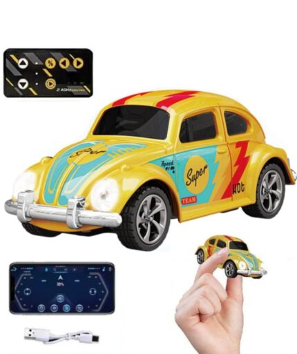 1:64 Mini RC Remote Car with Truck (Bluetooth Control) – Rechargeable Smart Toy for Kids
