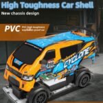 1:18 scale RC drift racing car 4WD with LED lights for kids