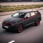 1:24 scale BMW XM SUV die cast metal pull back toy car