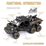 1:24 scale die-cast metal F150 pickup truck toy with sound and lights