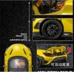 1:24 die-cast McLaren 765LT sports car model toy