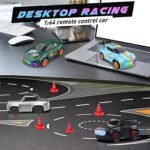 1:64 scale mini RC drift car toy with 4WD and remote control