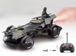 Remote Control Car with Spray – Batman Batmobile Toy for Kids
