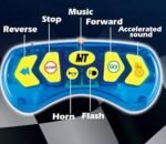 Dazzle tracks racing track toy with 6 function remote control car for kids