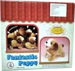 Fantastic jumping puppy toy with lights and sound for kids indoor play