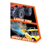 Diecast Fast and Furious 4x4 RC climbing car for kids