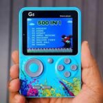 G5 handheld video game console 500 in 1 classic games for kids