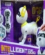 Intelligent remote control stunt dog toy with music and lights