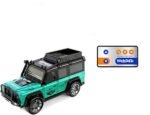 Mini alloy off-road RC car for kids 1:64 scale with LED lights