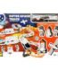 Outer space track playset battery operated educational toy for kids