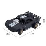 RC stunt spray and smoke racing car with sound and high speed for kids
