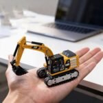 1:64 RC Mini Excavator Toy for Kids – Remote Control Construction Vehicle - Image 3