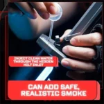 RGB LED light spark rechargeable sword toy with sound effects